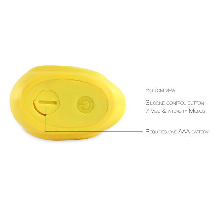Вібромасажер качечка I Rub My Duckie - Classic Yellow v2.0, скромняжка - фото №5