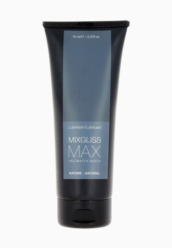Анальний гель-змазка MixGliss MAX NATURE (70 мл) на водній основі з екстрактом алое - фото