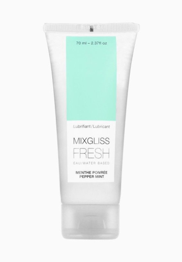 Лубрикант на водній основі MixGliss FRESH Pepper mint (70 мл) перцева м’ята - фото