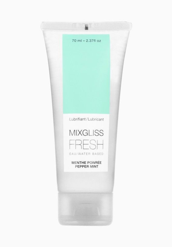 Лубрикант на водній основі MixGliss FRESH Pepper mint (70 мл) перцева м’ята - фото