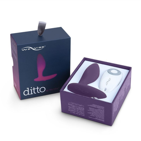 Анальна смарт-вібропробка We-Vibe Ditto Purple з пультом ДК №10