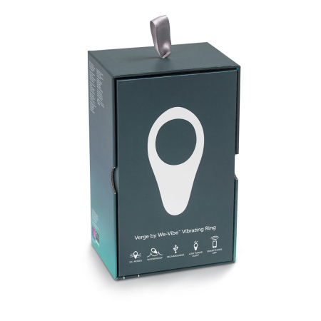 Смарт-віброкільце під одяг VERGE BY WE-VIBE SLATE, охоплює пеніс та мошонку, 10 режимів №11