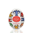 Мастурбатор-яйце Tenga Keith Haring Egg Dance - фото №1