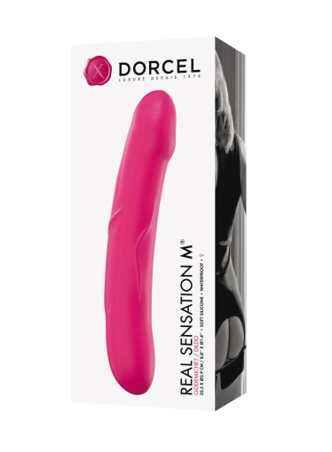 Ділдо Dorcel Real Sensation M Magenta, силікон №3
