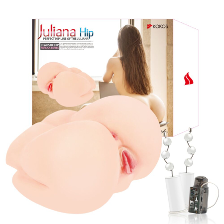 Мастурбатор Kokos Juliana 2WayPlus з функцією масажу та вібрацією - фото №5