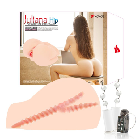 Мастурбатор Kokos Juliana 2WayPlus з функцією масажу та вібрацією - фото №6