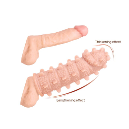 Насадка на член Kokos Extreme Sleeve ES.04 розмір M, потовщувальна, стимулюючий рельєф - - фото №2