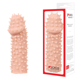 Насадка на член Kokos Extreme Sleeve ES.07 розмір M, потовщувальна, стимуляція точки G - - фото №5