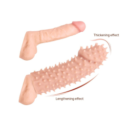 Насадка на член Kokos Extreme Sleeve ES.07 розмір M, потовщувальна, стимуляція точки G - - фото №2