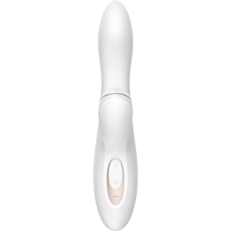Вакуумний вібратор-кролик Satisfyer Pro Plus G-Spot Rabbit, перший кролик із вакуумом та вібрацією - - фото №3