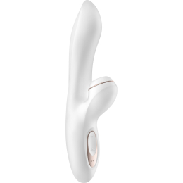 Вакуумний вібратор-кролик Satisfyer Pro Plus G-Spot Rabbit, перший кролик із вакуумом та вібрацією - фото