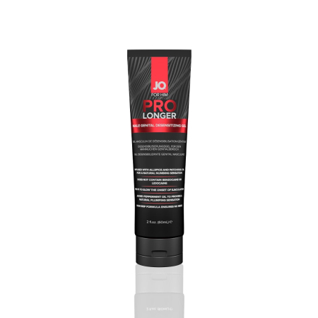 Пролонгер гель JO Prolonger Gel (60 мл) з олією перцевої м’яти, гвоздикового перцю та пачулів - фото