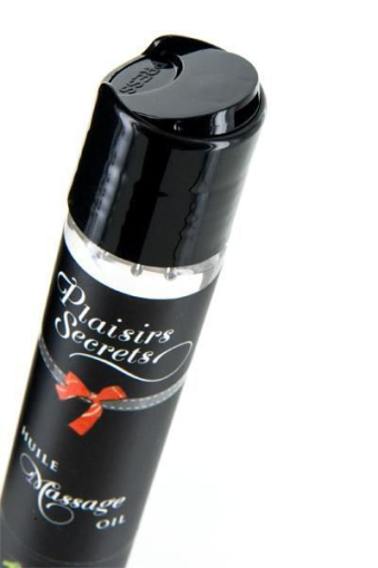 Масажна олія Plaisirs Secrets Caramel (59 мл) з афродизіаками, їстівна, подарункове паковання - фото №2