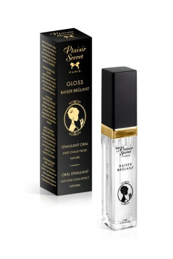Стимулювальний блиск для губ Plaisirs Secrets Stimulating Oral Gloss Baiser Brulant (7 мл) - фото