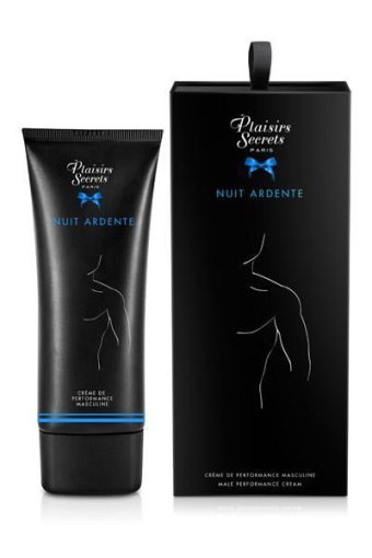 Збуджувальний крем для пеніса Plaisirs Secrets Nuit Ardente (60 мл), можна для клітора 