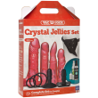 Набір для страпона Doc Johnson Vac-U-Lock Crystal Jellies Set, діаметр 3,8см, 2?4,5см, 5,1 см - фото №5
