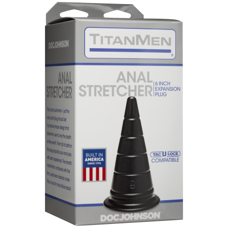 Анальний стимулятор Doc Johnson TitanMen - Anal Stretcher 6 Inch Plug, діаметр 6,6 см №2