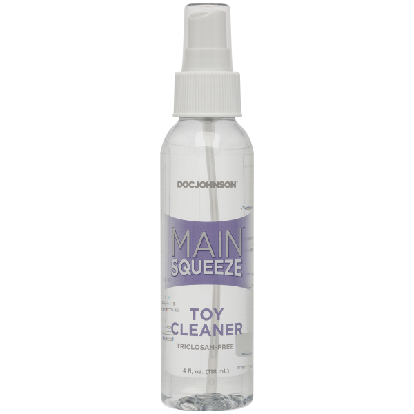 Очищувальний засіб для іграшок Doc Johnson Main Squeeze Toy Cleaner (118 мл) антибактеріальний - фото