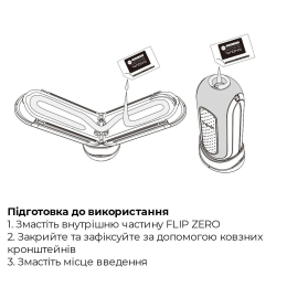 Мастурбатор Tenga Flip Zero Black, змінна інтенсивність стимуляції, розкладний - - фото №7