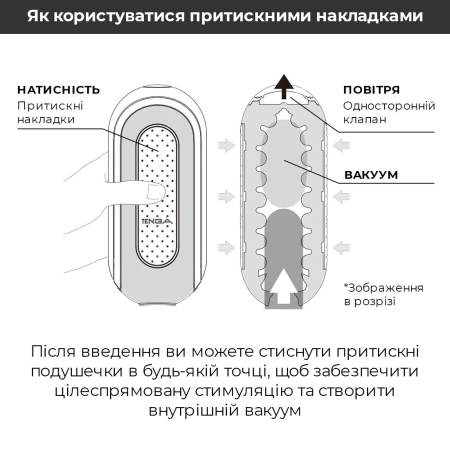 Вібромастурбатор Tenga Flip Zero Electronic Vibration White, змінна інтенсивність, розкладний - фото №9