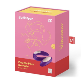 Вібратор для пар Satisfyer Double Plus Remote з пультом ДК та двома моторчиками - №2