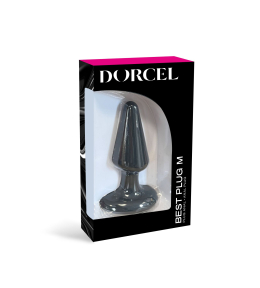 Анальна пробка Dorcel Best Plug M м'який soft-touch силікон, макс. діаметр 4,1см - - фото №2