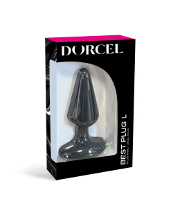Анальна пробка Dorcel Best Plug L м'який soft-touch силікон, макс. діаметр 5,1 см - - фото №2