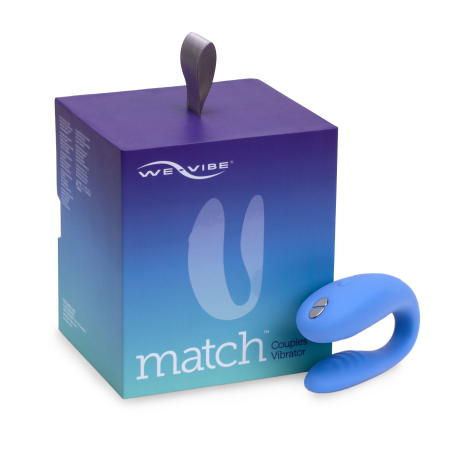 Вібратор для пар We-Vibe Match з пультом ДК - фото №9