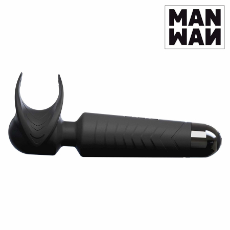 Мастурбатор-вібромасажер Manwan MAN.WAND, відмінно для пар, вібро-мінет, 20 режимів - фото №6