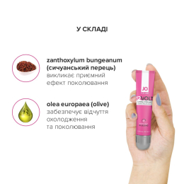 Збудливий гель для клітора JO 12VOLT (10 мл) з ефектом пульсації та розігріву - - фото №5