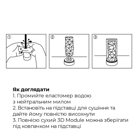 Мастурбатор Tenga 3D Zen, дуже ніжний, з антибактеріального еластомеру зі сріблом - фото №7