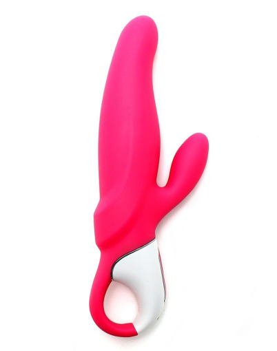 Потужний вібратор-кролик Satisfyer Vibes Mr. Rabbit, два мотори, литий силікон, 12 режимів роботи №2