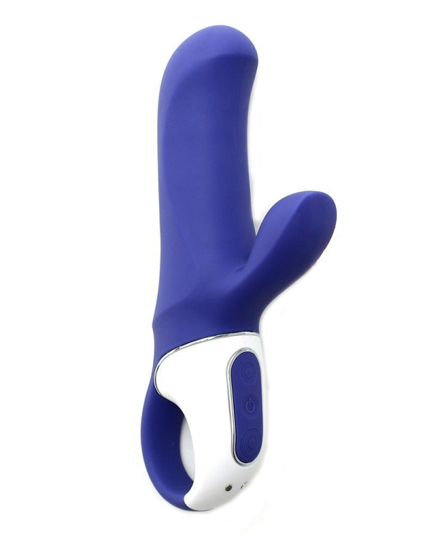 Потужний вібратор-кролик Satisfyer Vibes Magic Bunny, два мотори, литий силікон, 12 режимів роботи 