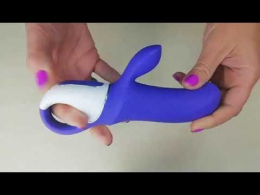 Потужний вібратор-кролик Satisfyer Vibes Magic Bunny, два мотори, литий силікон, 12 режимів роботи - №3