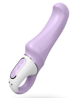 Потужний вібратор Satisfyer Vibes Charming Smile з гнучким стовбуром, літій силікон, 12 режимів - фото