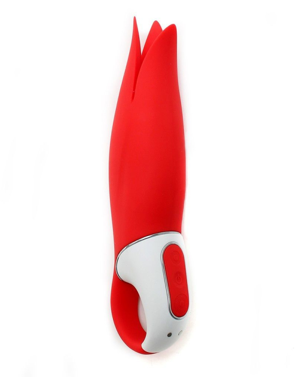 Потужний вібратор Satisfyer Vibes Flower Power з ніжними тремтливими пелюстками, 12 режимів роботи - фото