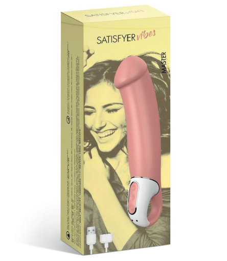 Потужний вібратор Satisfyer Vibes Master, гнучкий літій силікон, 12 режимів роботи, діаметр 46 мм - фото №5