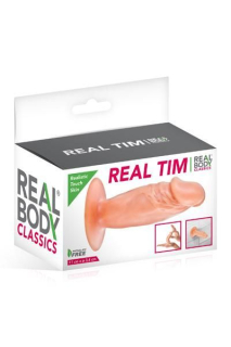 Фалоімітатор Real Body — Real Tim Flash, TPE, діаметр 3,4 см - - фото №3