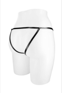 Трусики-стрінги з доступом Fashion Secret ANGELA Black - - фото №2