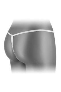 Трусики-стрінги з доступом Fashion Secret DANUTA White - - фото №2