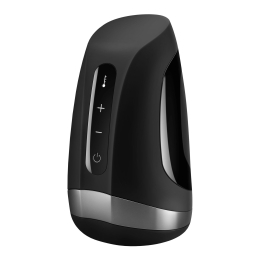 Мастурбатор Satisfyer Men Heat Vibration імітатор мінету, підігрів та вібрація, стимуляція головки - фото