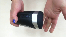 Мастурбатор Satisfyer Men Heat Vibration імітатор мінету, підігрів та вібрація, стимуляція головки - - фото №3