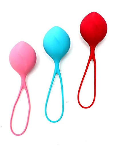 Вагінальні кульки Satisfyer Strengthening Balls (3шт), діаметр 3,8 см, маса 62-82-98г, монолітні - фото №2