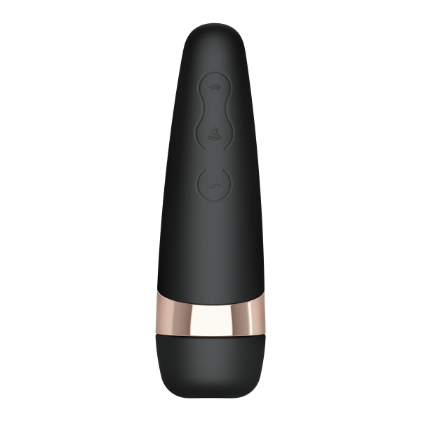 Вакуумний кліторальний стимулятор Satisfyer Pro 3+ Vibration з вібрацією та дуже м'яка яким кінчиком - фото
