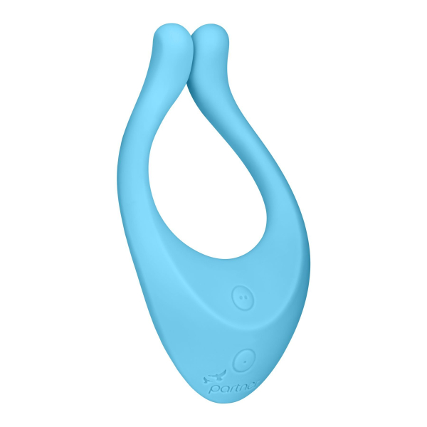 Вібратор для пар Satisfyer Endless Love Blue, 3 незалежні мотори, багатофункціональний - фото