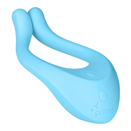 Вібратор для пар Satisfyer Endless Love Blue, 3 незалежні мотори, багатофункціональний - фото №6