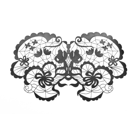 Маска на обличчя Bijoux Indiscrets - Anna Mask, вінілова, клейове кріплення, без зав'язок - фото