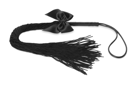 Батіг Bijoux Indiscrets - Lilly - Fringe whip прикрашений шнуром і бантиком, в подарунковій упаковці №2