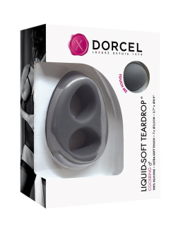 Ерекційне кільце Dorcel Liquid-Soft Teardrop для члена і мошонки, soft-touch силікон - - фото №2