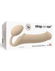 Безремінний страпон Strap-On-Me Flesh XL, повністю регульований, діаметр 4,5 см - фото №3